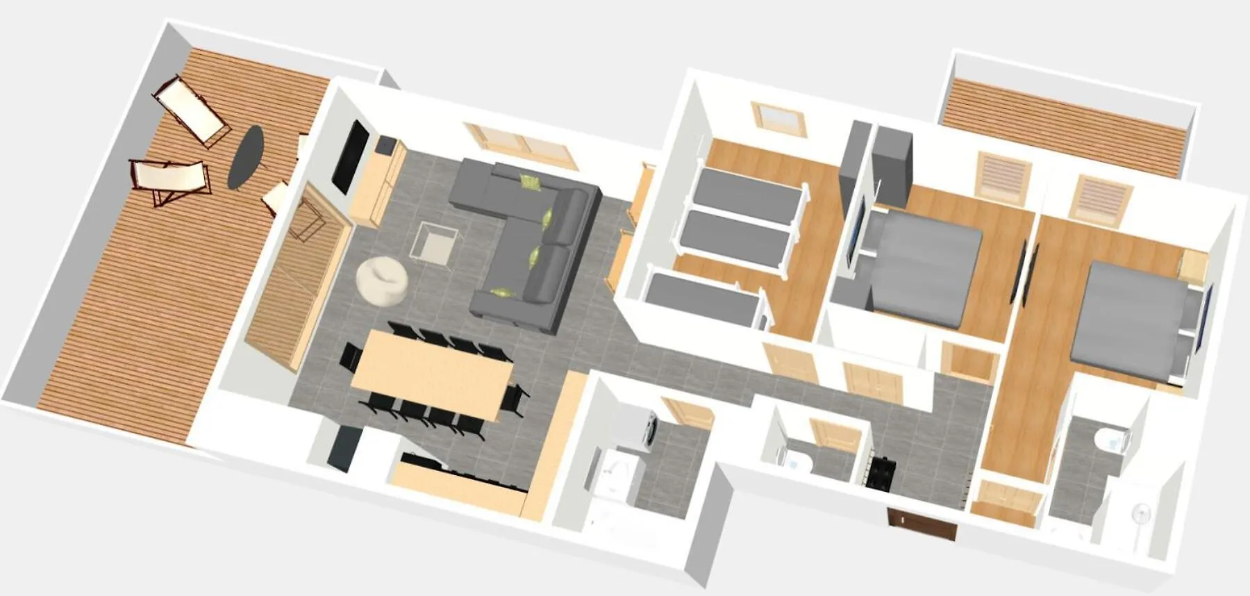 Residence Le Manaka - Appartement De Standing Spacieux Pour 10 Personnes Mae-0221 La Plagne France